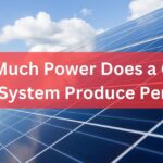 How Much Power Does a 6.6kW Solar System Produce Per Day